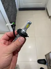 LED Headlight Bulbs Led-Lamps Moto Hi-Lo H6 Ba20d Conversion-Kit 6000K Beam 1200LM