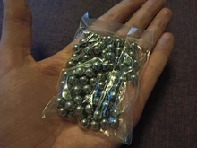 Bolas de acero de 7mm para caza al aire libre, accesorios de tiro, equipo deportivo, tirachinas, 50 Uds./100 Uds.