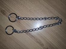 Collar de Metal de acero inoxidable para entrenamiento de mascotas, cadena de serpiente antideslizante, Collar grande para perros Retriever dorados, venta al por mayor