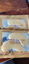 Parches de colágeno para el cuidado de la piel de los ojos, mascarilla de ojos con polvo dorado de cristal, antienvejecimiento, círculos oscuros, belleza acné, Cosméticos coreanos, 30 Uds.