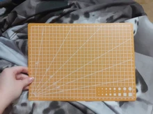 Tabla de papel de tela de cuero para manualidades, estera de corte autocurativa de 30x22cm, tamaño A4, 1 unidad