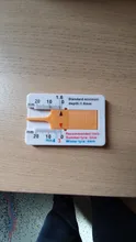 Calibrador de profundidad de rueda de coche, medidor de profundidad de rueda de 0-20mm, deptómetro de banda de neumático, indicador de profundidad, herramienta de medida TXTB1 para remolque de motocicleta