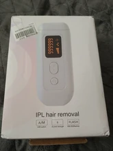 Depiladora láser permanente para mujeres, fotodepiladora Facial indolora, 900000 Flash IPL, nueva