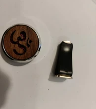 Clip Perfume Locket Essential-Oil Car-Air-Freshener Natural-Wood C011