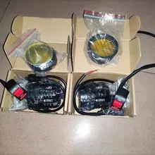 Faro LED para motocicleta, Luz antiniebla de 12v, L6X, para BMW, Suzuki, soportes delanteros, luz de paso