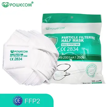 POWECOM CE Certified FFP2 Mask For Face Adult Protective Masks FFP2 Reusable 6 Layer Filter Respirator PM2.5 Hygiene Mask Cover
POWECOM CE Certified FFP2 Mask For Face Adult Protective Masks FFP2 Reusable 6 Layer Filter Respirator PM2.5 Hygiene Mask Cover