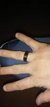 Letdiffery-anillos con surcos Negro Azul, anillos de acero inoxidable Midi para hombre, Charm, joyería para hombre, Dropshipping, gran oferta