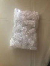 Tapas protectoras de plástico desechables para las orejas, 50/100 Uds., para salón de peluquería, protección contra tinte, gorro de ducha, herramienta