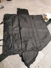 Impermeable resistente a los arañazos Protector para asiento de coche para perros antideslizante auto asiento trasero Protector cómodo mascotas hamaca colchón proteger los perros perros accesorios suministros de perro