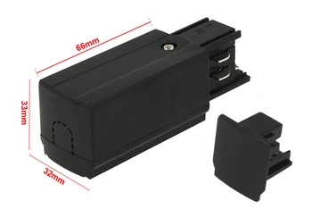 Kit power connector and terminal closure black color for guide rail three phase CB40203
Kit power connector and terminal closure black color for guide rail three phase CB40203