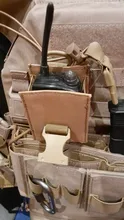 Bolsa de almacenamiento para walkie-talkie Molle, bolsa de almacenamiento para walkie-talkie de uso militar, estuche protector para exteriores