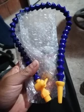 Tubo neumático de 1/4 , 3/8, 1/2 , BPS, rosca macho de plástico Flexible, manguera de tubo de refrigerante de aceite de agua para máquina de torno CNC