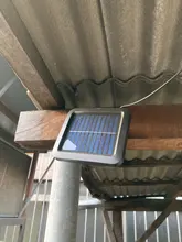 Wall-Lamp Solar-Light Motion-Sensor Detection Outdoor Energy-Saving Waterproof PIR LED
