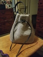 4 unids/set bolso hecho a mano conjunto de bolso de tela cubierta de correa de hombro bolso de cuero parte inferior para bolso de bricolaje bolso de hombro