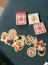 Mohamm mes liebre lindo hojas para diario Mini pequeña bala decoración Kawaii pegatinas Scrapbooking agenda de papelería