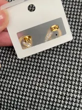 Pendientes de titanio y acero de alta calidad para mujer, joyería de regalo con números romanos de doble punta, con pasador de cristal