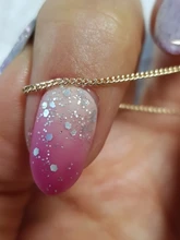 5 10 m/lote oro Metal rodio plateado collar cadenas para DIY latón collar de cadena a granel cadena joyería materiales hecho a mano