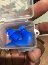 Protectores de oídos antiruido, tapones para los oídos con cancelación de ruido, impermeables, suaves, de silicona, para dormir, nadar y volar, 1 par