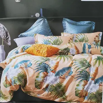 Bedding arttextile Egyptian cotton 100% tropical print luxury set novelty 2020 600tc hot selling Peach
Bedding arttextile Egyptian cotton 100% tropical print luxury set novelty 2020 600tc hot selling Peach