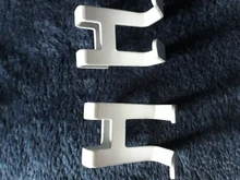 Gancho de aluminio para puerta en forma de H, colgador colgante para baño y cocina, bolsa de toalla de ducha, accesorios organizadores, 1 Uds.