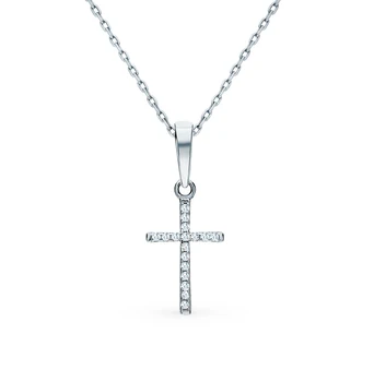 Gold pendant with cubic zirconia sunlight sample 585 
Gold pendant with cubic zirconia sunlight sample 585