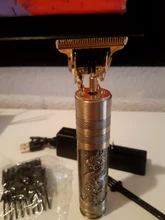 Maquinilla eléctrica para cortar el pelo T9 para hombre, afeitadora inalámbrica, recortadora de barba, Máquina para cortar cabello de barbero de 0mm, 2021