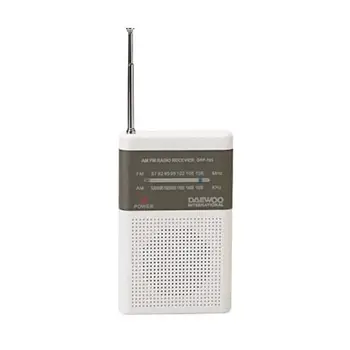 Daewoo DRP-100W portable radio analog White
Daewoo DRP-100W portable radio analog White