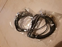 Pulsera trenzada de varias capas para niños, brazalete de cuero trenzado, con diseño de estrella de juguete