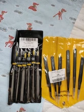 Vastar-Mini aguja de escofina de Metal, 6x140mm, juego de limas, herramientas de tallado de madera para escofina de acero, aguja de escofina, herramienta de limado para carpintería