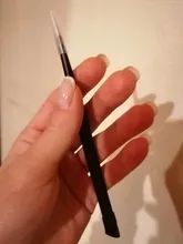 Pinzas de Clavo recto de 2 cabezales con Cabezal de presión de silicona, para Pegatinas 3D, diamantes de imitación, pegatinas de agua, herramientas de Metal para uñas, 1 unidad