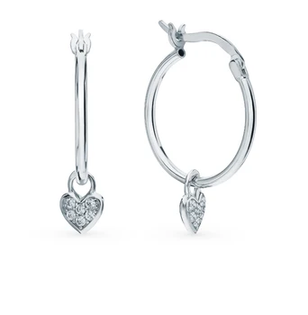 Silver earrings with cubic zirconia sunlight sample 925 test
Silver earrings with cubic zirconia sunlight sample 925 test