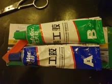 Pegamento de Metal de 65g Kafuter A + B, adhesivo para reparación, superpegamento, radiador automático de acero al hierro, tanque de agua, fugas especiales, pegamento de soldadura