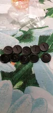 Tornillos de plástico negro para cepillos de carbono, 10 Uds. 12mm/13mm / 14mm / 15mm / 16mm / 17mm/18mm / 20mm / 22mm