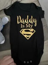 Mono con estampado divertido de Papi es mi Hero, ropa de dormir para bebés recién nacidos