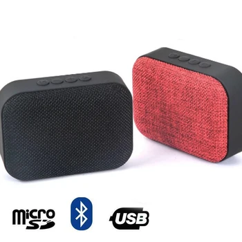 Portable Mini Wireless Speaker T3 with bluetooth connection and micro SD slot, micro USB and playback buttons
Portable Mini Wireless Speaker T3 with bluetooth connection and micro SD slot, micro USB and playback buttons