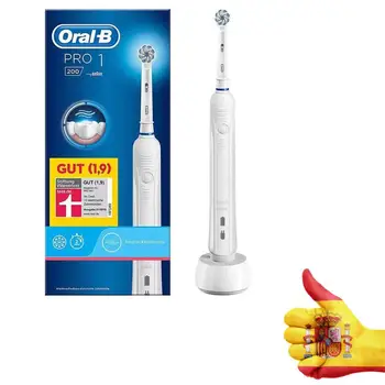 Oral-B PRO 1200 adult vibrating brush dental tool White
Oral-B PRO 1200 adult vibrating brush dental tool White