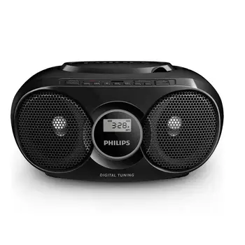 Solam Cd PHILIPS SoundMachine AZ318B-Screen Digital-FM Radio-usb Jack-Aux. in-2x3 W-BLACK
Solam Cd PHILIPS SoundMachine AZ318B-Screen Digital-FM Radio-usb Jack-Aux. in-2x3 W-BLACK