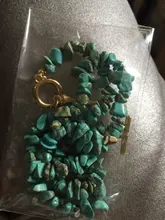 Simulación de perlas estilo barroco collar Simple con colgante diseño de piedra verde salvaje elegante encanto collar de la letra inicial para la joyería de las mujeres