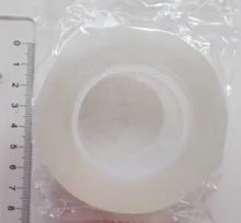 Cinta adhesiva Nano transparente para oficina, Banda adhesiva reutilizable para discos, pegamento fuerte para alfombra fija