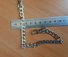 Largo 120cm/100cm conveniente cadena de Metal para bolso Correa manija de bolso de hombro bolsa 3 Color cadena Accesorios