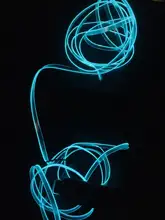 1M / 2M / 3M / 5M Interior del coche Lámpara decorativa LED Cableado EL tira de neón para Auto DIY Luz ambiental flexible USB Fiesta Atmósfera Diodo Cartelera Letrero Decoración de vacaciones Luces