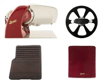Berkel - Home Line 200 + chopping block ash heat treated + Cover slicer red and disk remove blade (Red)
Berkel - Home Line 200 + chopping block ash heat treated + Cover slicer red and disk remove blade (Red)