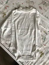 Hooyi bebé niño ropa 100% de algodón puro de monos recién nacidos de cuello alto prematuro ropa camisas Tops 0 1 2 3 años Pijamas suave