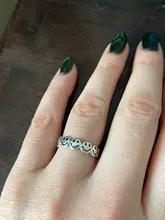 Anillo abierto con cara llorona para mujer, sortija ajustable de Color plateado antiguo, diseño geométrico, con caras y lágrimas