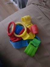 Lote de anillos de 1/4/8 Uds para Corralito, ganchos de uso General para cuna de bebé, juguetes para bebé, ganchos para cama, anillos para cama