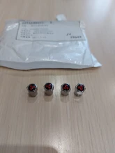 4 Uds coche decoración cubierta para válvula de rueda de coche tapa para Mitsubishis ASX Lancer Pajero Outlander L200 EVO Lancer EX Pajero