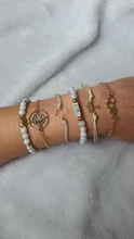 DIEZI, envío directo, diferentes estilos, elefante, árbol de la vida, borla, cadena, brazalete, conjuntos para mujeres, pulseras con cuentas, brazaletes, joyería