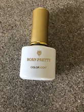 BORN PRETTY-esmalte Gel para uñas de Gel de, 6ml, Base de Gel de gelatina rosa, sin necesidad de limpiar, capa superior, barniz de Gel UV para arte de uñas blanco