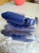 Rodillos de plástico para el pelo, rizador de pelo Natural y esponjoso, ondulador, 4 Uds.