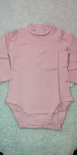 Hooyi bebé niño ropa 100% de algodón puro de monos recién nacidos de cuello alto prematuro ropa camisas Tops 0 1 2 3 años Pijamas suave